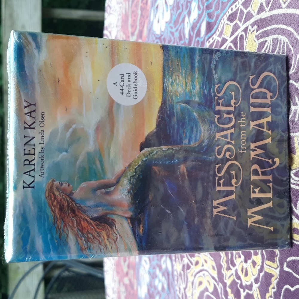 NWT Messages from the Mermaids 44 card Oracle deck and guidebook